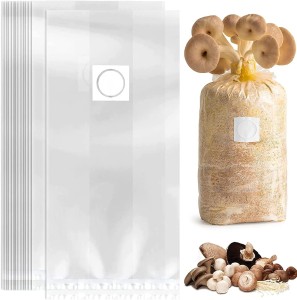 Inoculated mushroom bags